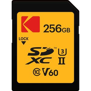 Carte mémoire Kodak Ultra Pro 256GB - UHS-II V60 SDXC Carte mémoire Kodak Ultra Pro 256GB - UHS-II V60 SDXC