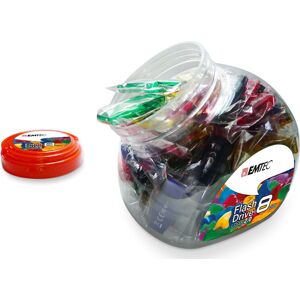 Emtec C410 Multicolour USB Flash Drive 32GB - USB Type-A Memory Emtec C410 Multicolour USB Flash Drive 32GB - USB Type-A Memory