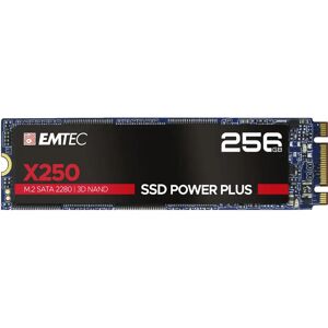Emtec X250 256 GB M.2 SATA SSD - SSD Emtec X250 256 GB M.2 SATA SSD - SSD