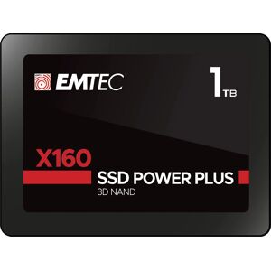 Emtec X160 SSD 1TB - 2,5 polegadas SATA III QLC NAND Emtec X160 SSD 1TB - 2,5 polegadas SATA III QLC NAND