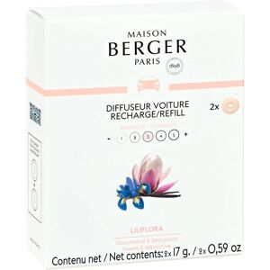 Maison Berger Paris Liliflora Reîncărcare parfum auto - 2x17 g Maison Berger Paris Liliflora Reîncărcare parfum auto - 2x17 g