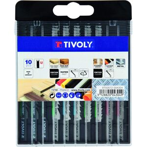 Tivoly XT50572004304 Zaagbladen Set - Voor Hout, Kunststof, Metaal Tivoly XT50572004304 Zaagbladen Set - Voor Hout, Kunststof, Metaal