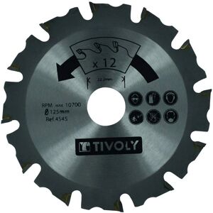 Tivoly 125mm Gesculpteerde Schijf voor Hout & Vreemde Materialen Tivoly 125mm Gesculpteerde Schijf voor Hout & Vreemde Materialen