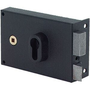 JPM 114500-01-1Y - Serrure monopoint profil européen - Réversible, 140x88mm - Publicité JPM 114500-01-1Y - Serrure monopoint profil européen - Réversible, 140x88mm - Publicité