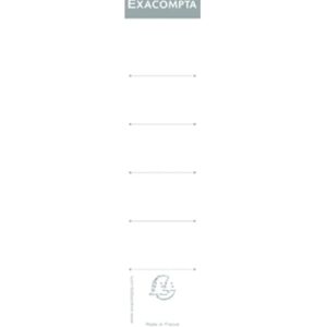 Bílé etikety Exacompta 5358E - Pro pořadače - 50mm Bílé etikety Exacompta 5358E - Pro pořadače - 50mm
