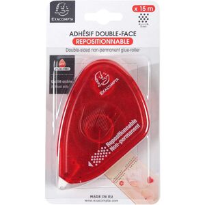 Exacompta Framboise Herbruikbare repositioneerbare tape-dispenser - 15m - Foto & Knutselen Exacompta Framboise Herbruikbare repositioneerbare tape-dispenser - 15m - Foto & Knutselen