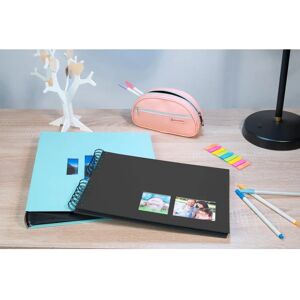 Exacompta Milano photo album Black - Spiral binding - 150 sheets - 32x22cm Exacompta Milano photo album Black - Spiral binding - 150 sheets - 32x22cm