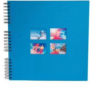 Exacompta Milano Blau Fotoalbum - Spiralbindung - 360 Fotos Exacompta Milano Blau Fotoalbum - Spiralbindung - 360 Fotos