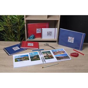 Exacompta French Touch Spiral Photo Album - 50 Sheets - White Exacompta French Touch Spiral Photo Album - 50 Sheets - White