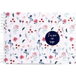 Exacompta La Vie en Rose Photo Album - Spiral 50 Pages Exacompta La Vie en Rose Photo Album - Spiral 50 Pages