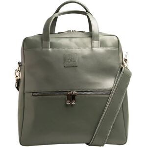 Exacompta Lady Exactive Leder Rucksack - Grau bis 35,6 cm Exacompta Lady Exactive Leder Rucksack - Grau bis 35,6 cm