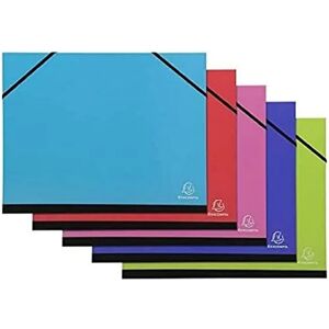 Exacompta Drawing Folder - Flexible, Assorted Colors - 52x72cm - Drawing Folder Exacompta Drawing Folder - Flexible, Assorted Colors - 52x72cm - Drawing Folder