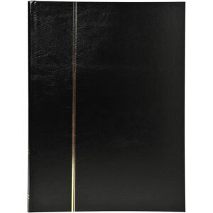 Album de timbres en simili-cuir Exacompta - 48 pages, 22,5x30,5cm - Noir - Publicité Album de timbres en simili-cuir Exacompta - 48 pages, 22,5x30,5cm - Noir - Publicité