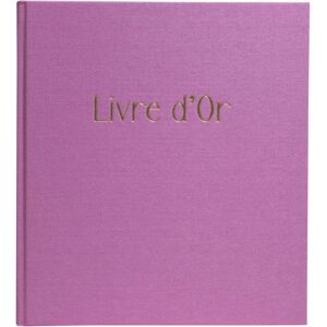 Livre d'or Pop'N Co 70 pages Bord doré 21x19 cm - Publicité Livre d'or Pop'N Co 70 pages Bord doré 21x19 cm - Publicité