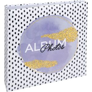 Album Fotografico Exacompta - 200 Foto 10x15cm - Viola Decorativa Album Fotografico Exacompta - 200 Foto 10x15cm - Viola Decorativa