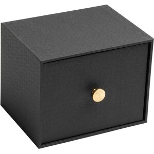 Exacompta Fekete tároló doboz - 1 fiók - 177x140x134mm Exacompta Fekete tároló doboz - 1 fiók - 177x140x134mm