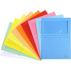 Exacompta Model 50450E Multi-kleuren A4 Map - 100 Stuks Exacompta Model 50450E Multi-kleuren A4 Map - 100 Stuks