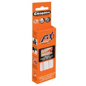 Colle Créatives Cleopatre PO12REF - Extra forte, 12 bâtons Colle Créatives Cleopatre PO12REF - Extra forte, 12 bâtons