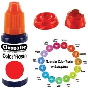 CLEOPATRE Kunsthandwerksfarbe - Rot - 15ml Harzfarbstoff CLEOPATRE Kunsthandwerksfarbe - Rot - 15ml Harzfarbstoff