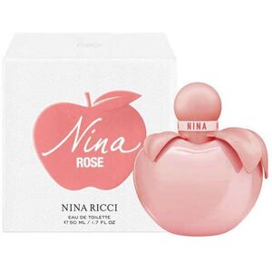 Nina Ricci Nina Rose Eau de Toilette - Floreale, 50ml, Bottiglia Rosa Nina Ricci Nina Rose Eau de Toilette - Floreale, 50ml, Bottiglia Rosa