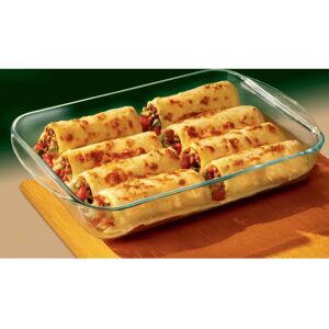 Pyrex Glass Rectangular Roasting Dish - 35x23cm, 2.6L, Clear Pyrex Glass Rectangular Roasting Dish - 35x23cm, 2.6L, Clear