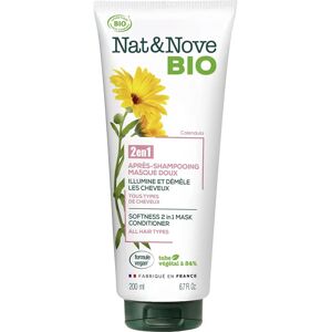 Après-Shampoing Nat&nove Bio - Hydratation Profonde à la Calendula - Publicité Après-Shampoing Nat&nove Bio - Hydratation Profonde à la Calendula - Publicité