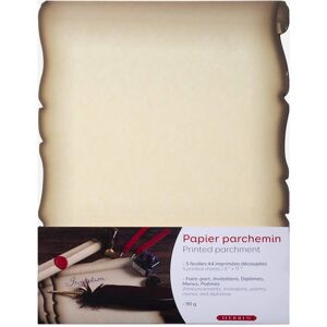 J. Herbin Elfenbein Kaligraphiepapier - 5 Blätter A4 - 90g J. Herbin Elfenbein Kaligraphiepapier - 5 Blätter A4 - 90g