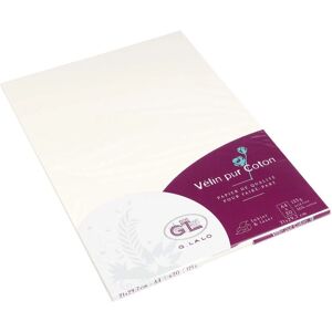 G. Lalo 48700L Papier Velin en Coton A4 - Papier - Publicité G. Lalo 48700L Papier Velin en Coton A4 - Papier - Publicité