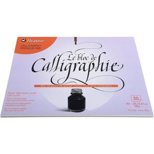 Brause 96437B - Bloc de calligraphie - Blanc vieilli - A4 - Publicité Brause 96437B - Bloc de calligraphie - Blanc vieilli - A4 - Publicité