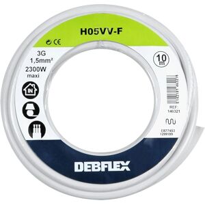 Câble Blanc 3G 1,5mm² Flexible - Câble Câble Blanc 3G 1,5mm² Flexible - Câble