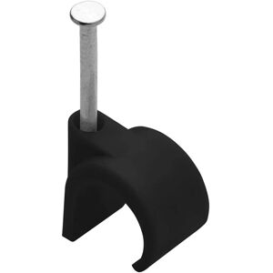 Debflex - 700466 - Ø16-19 mm - Noir - Agrafes pour câbles - Publicité Debflex - 700466 - Ø16-19 mm - Noir - Agrafes pour câbles - Publicité