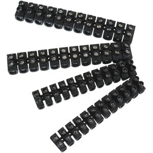 DEBFLEX - Lot de 4 barrettes de connexion 2,5-16mm² - Noir DEBFLEX - Lot de 4 barrettes de connexion 2,5-16mm² - Noir