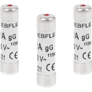 Lot de fusibles DEBFLEX - 3 fusibles en céramique 10A avec témoin - 8.5x31.5mm - Publicité Lot de fusibles DEBFLEX - 3 fusibles en céramique 10A avec témoin - 8.5x31.5mm - Publicité