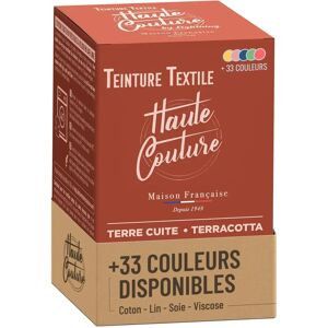 Teinture textile Haute Couture Terre Cuite - Teinture, sel, fixateur - Publicité Teinture textile Haute Couture Terre Cuite - Teinture, sel, fixateur - Publicité