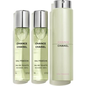 Chanel Chance Eau Fraîche Eau de Toilette - Twist & Spray Eau de Toilette (3 x 20ml) Chanel Chance Eau Fraîche Eau de Toilette - Twist & Spray Eau de Toilette (3 x 20ml)