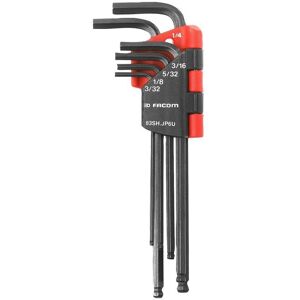 Facom 7-Piece Hex Key Set 1.5mm Ball-End Facom 7-Piece Hex Key Set 1.5mm Ball-End