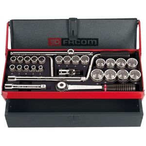 Facom S.442EP 27-Piece Square Drive Socket Set Facom S.442EP 27-Piece Square Drive Socket Set