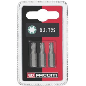 Facom Embouts de tournevis Torx T20 en Acier - 3 Pièces - Publicité Facom Embouts de tournevis Torx T20 en Acier - 3 Pièces - Publicité