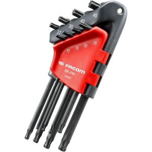 Facom FCM89SJP8A Long Metric Head TORX Hex Key Set of 8 - Hex Key Set Facom FCM89SJP8A Long Metric Head TORX Hex Key Set of 8 - Hex Key Set