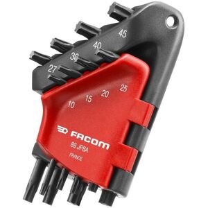 Facom Set of 8 Offset Torx Keys - T10-T45 Facom Set of 8 Offset Torx Keys - T10-T45