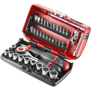 Facom R.360NANO-U1 - Socket Set - 38 Pieces, 1/4" Drive, Hexagon Facom R.360NANO-U1 - Socket Set - 38 Pieces, 1/4" Drive, Hexagon
