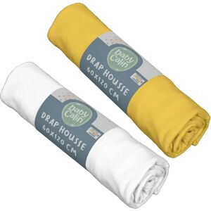 Babycalin Drap-housse pour bébé - Lot de 2 élastiqués - Publicité Babycalin Drap-housse pour bébé - Lot de 2 élastiqués - Publicité