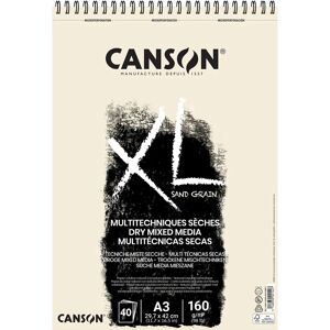 Canson XL Sand Grained A3 Pastel Paper Block - Drawing Tool Canson XL Sand Grained A3 Pastel Paper Block - Drawing Tool