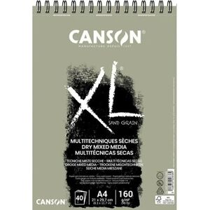 Canson Art Paper Pad - 40 Sheets, A4, Grey - Art Paper Canson Art Paper Pad - 40 Sheets, A4, Grey - Art Paper
