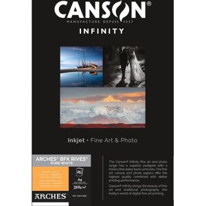 Canson Infinity Arches BFK Rives weiß - Fotopapier A4 Canson Infinity Arches BFK Rives weiß - Fotopapier A4