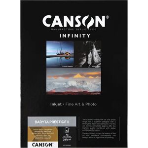 Canson Infinity Baryta Prestige II 340g - Fotopapper - A3 Canson Infinity Baryta Prestige II 340g - Fotopapper - A3