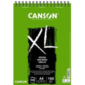 Canson XL Drawing White A4 Spiral Sketchbook - 50 Sheets Canson XL Drawing White A4 Spiral Sketchbook - 50 Sheets