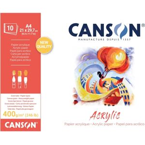 CANSON Acryl Zeichenblock - 210x297mm - 400g/m² CANSON Acryl Zeichenblock - 210x297mm - 400g/m²