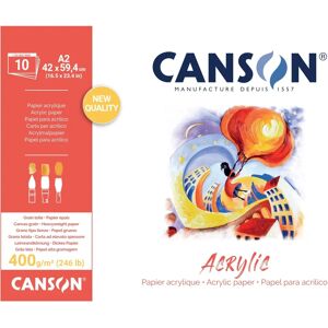 Canson Tekenpapierblok - A3 - 400G/M² - 10 Vellen Canson Tekenpapierblok - A3 - 400G/M² - 10 Vellen
