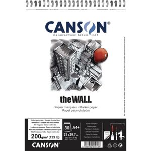 Canson Art Paper Pad - Heavyweight 200g/m², Spiral, Bleed-Proof - Art paper pad Canson Art Paper Pad - Heavyweight 200g/m², Spiral, Bleed-Proof - Art paper pad